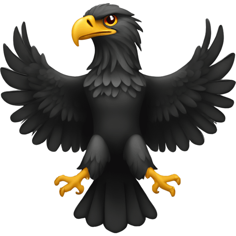 Albanian sign eagle emoji