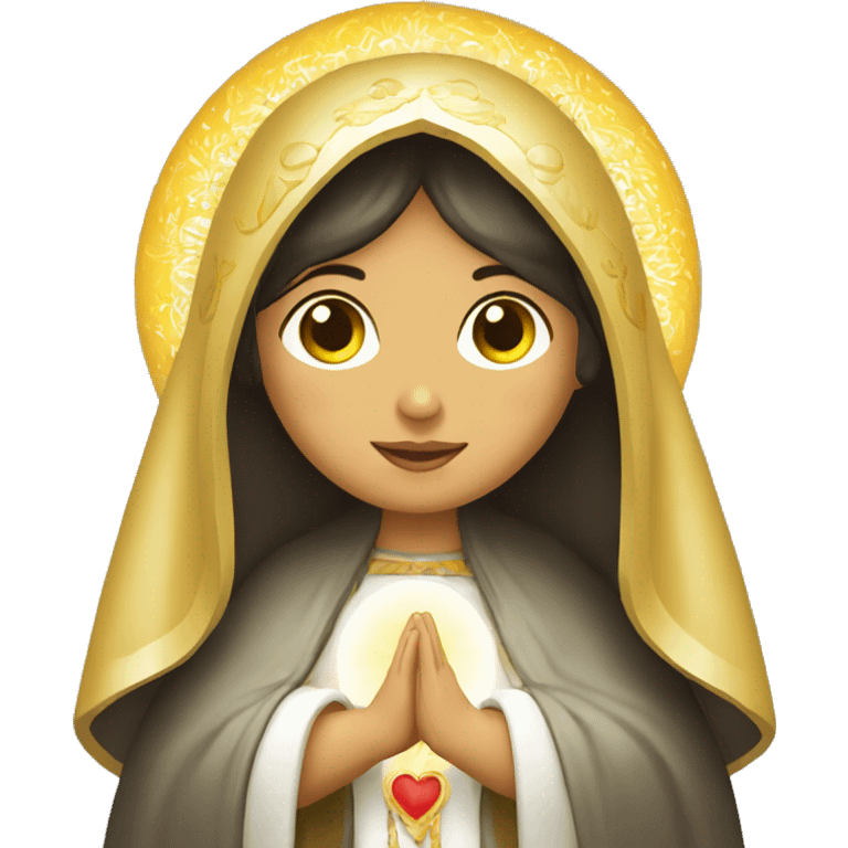 Virgen de fátima emoji