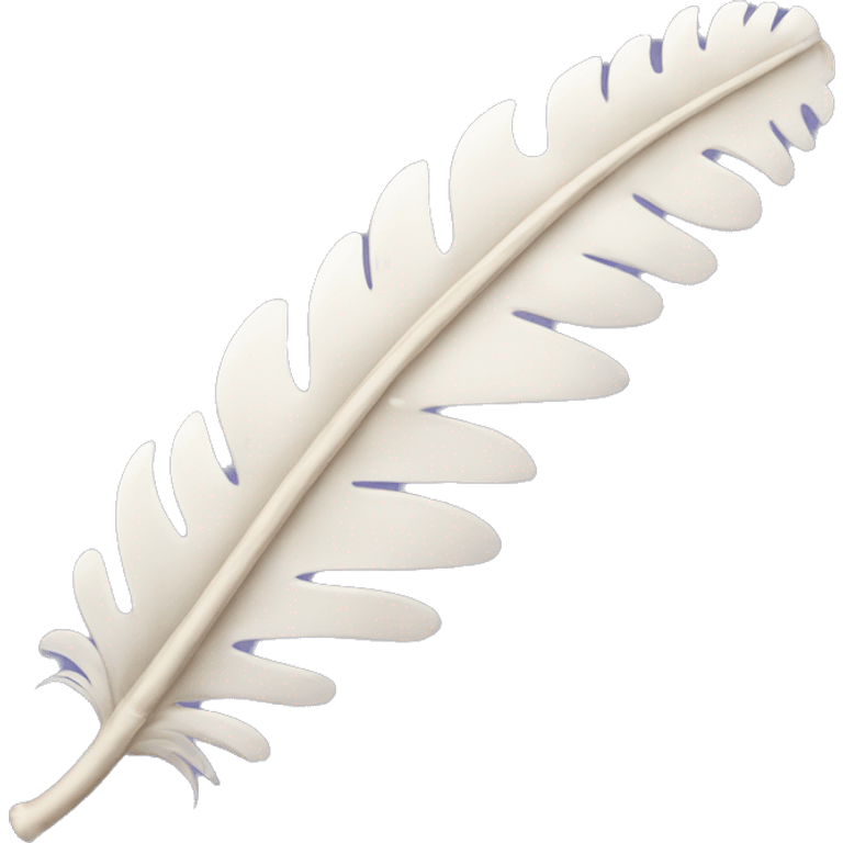 bone feather emoji