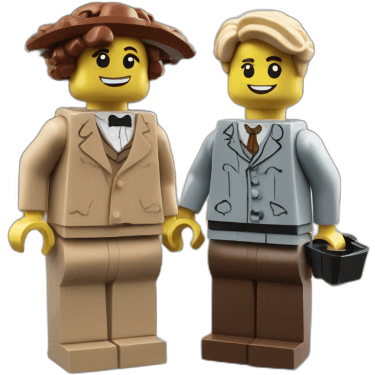 Titanic en lego emoji