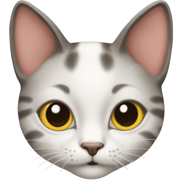 coquette cat emoji