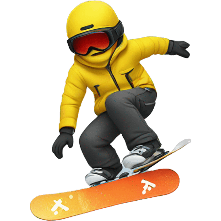 Snowboard emoji