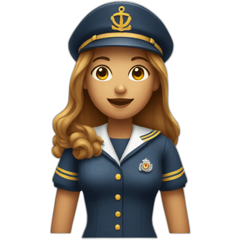 female-ux-designer-with-sailor-hat emoji