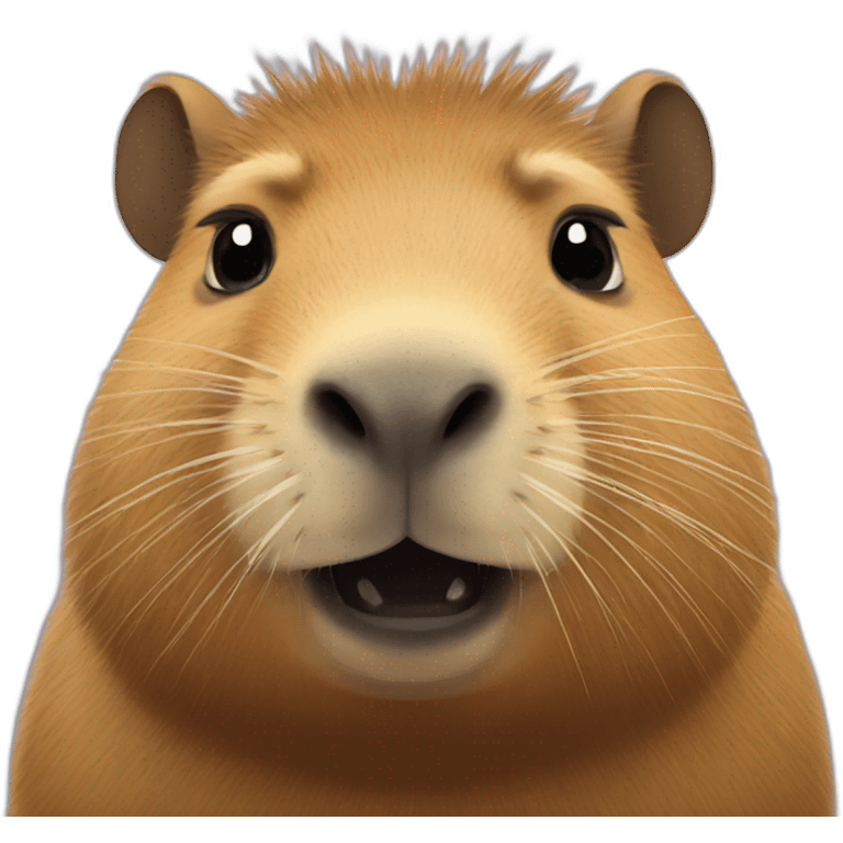 Capybara in Russia emoji