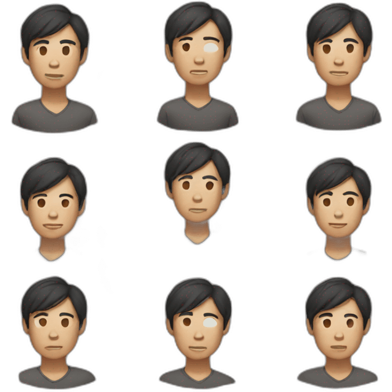 asian guy emoji