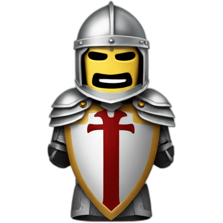 Knights Templar with sword emoji