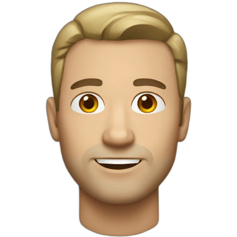 Caucasian man emoji