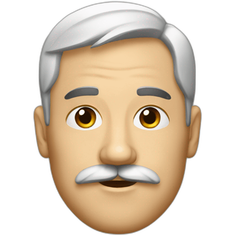 Very famous german with short black mustache emoji