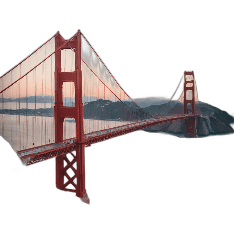 golden gate bridge sf emoji