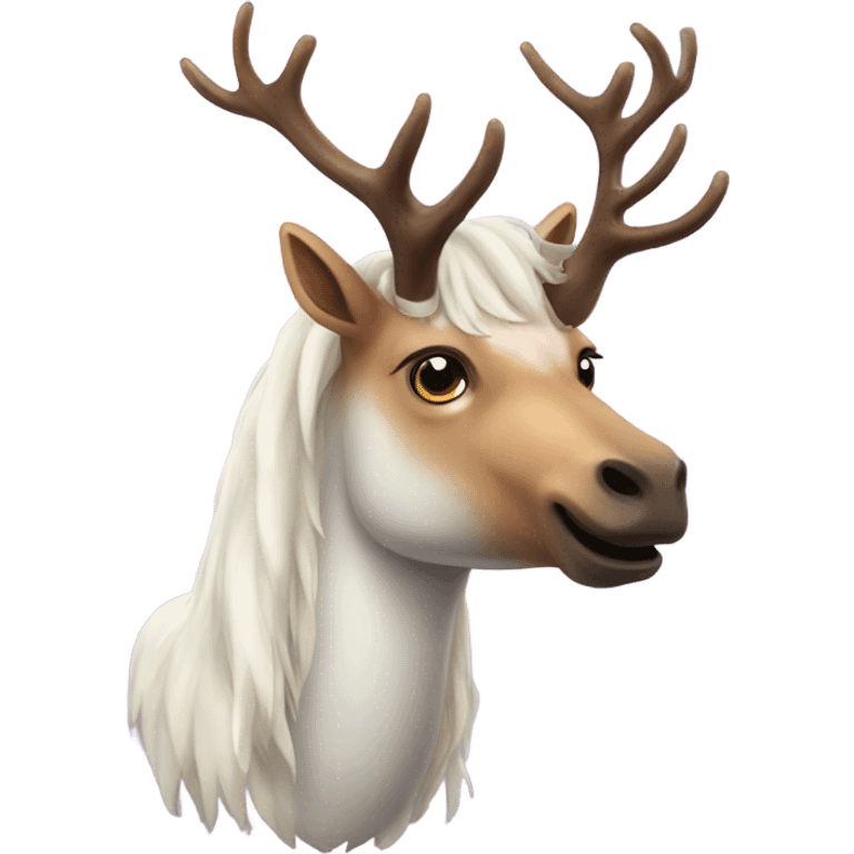 Unicorn elk  emoji