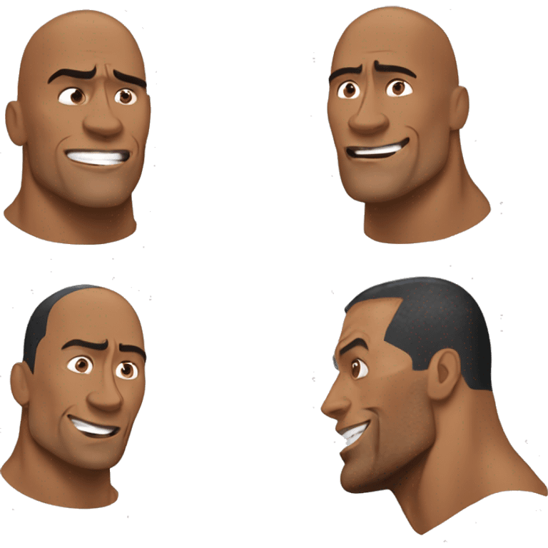 dwayne johnson hit spiderman emoji