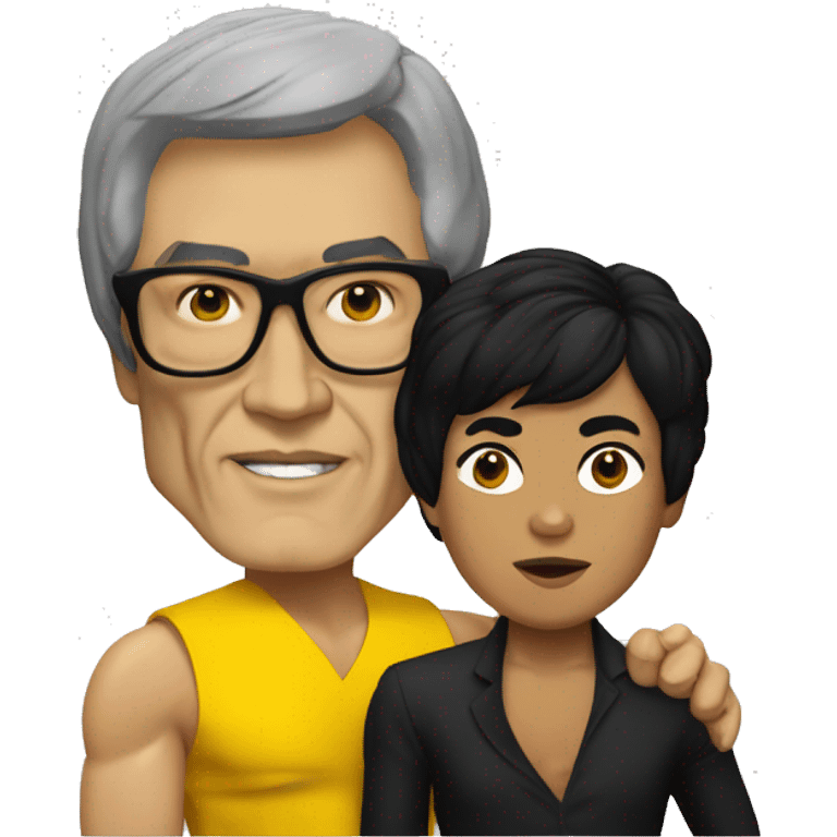 Diane Wilson with Bruce Lee emoji