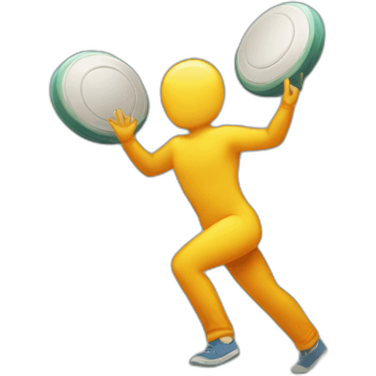 Frisbee sport  emoji