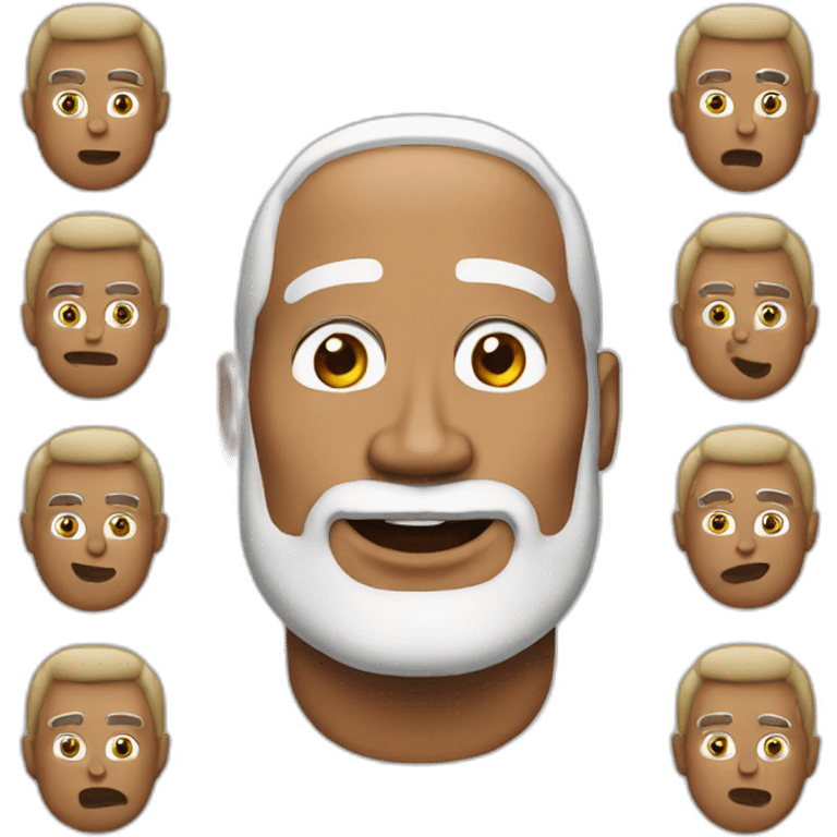 Santa Dwayne Johnson  emoji