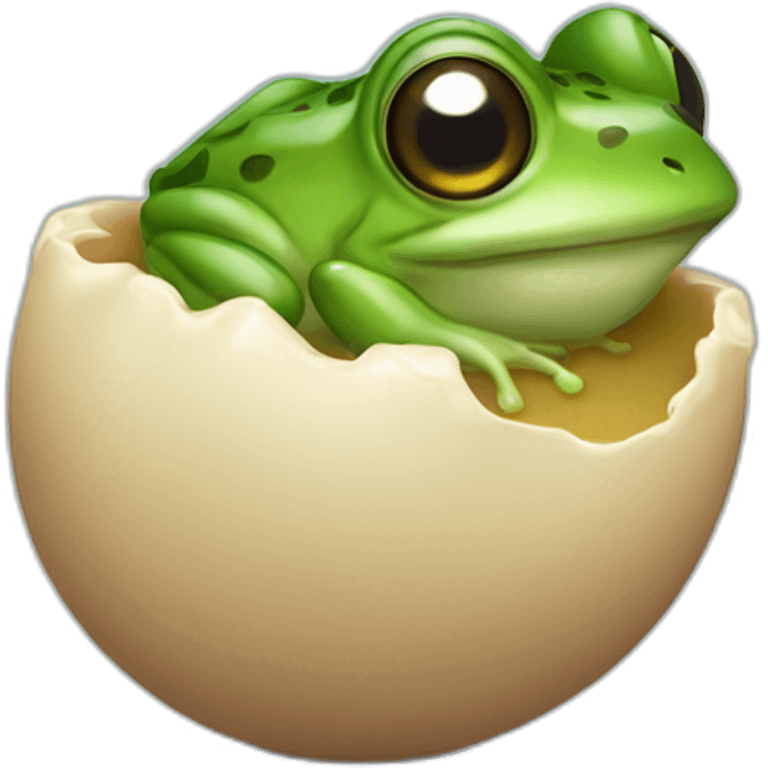 Frog egg emoji