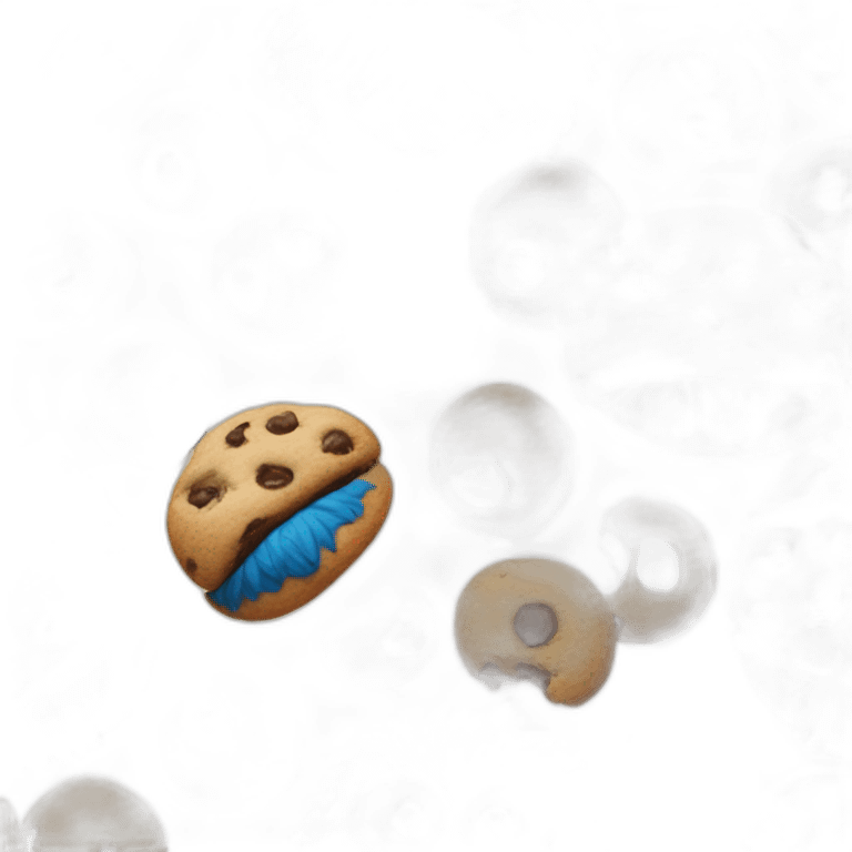 Cookie monster emoji