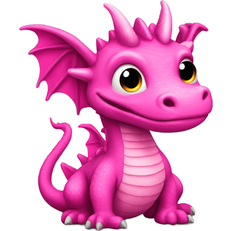 pink dragon emoji