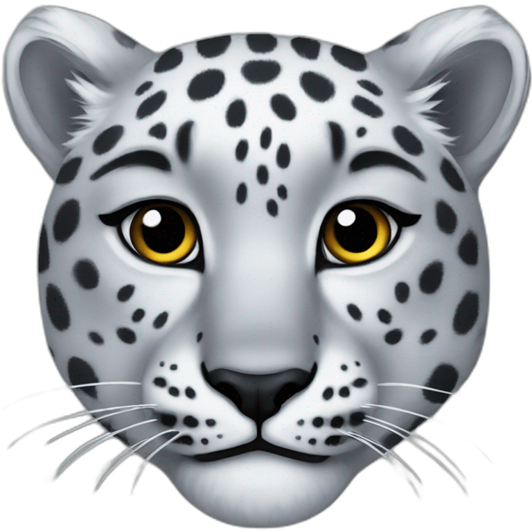 snow leopard emoji