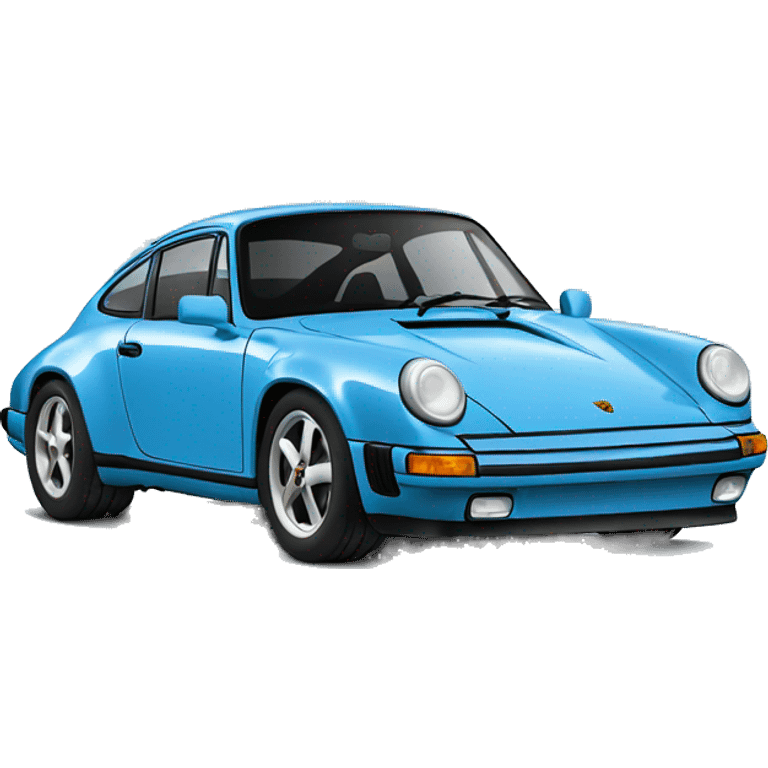 Blue Porsche  emoji