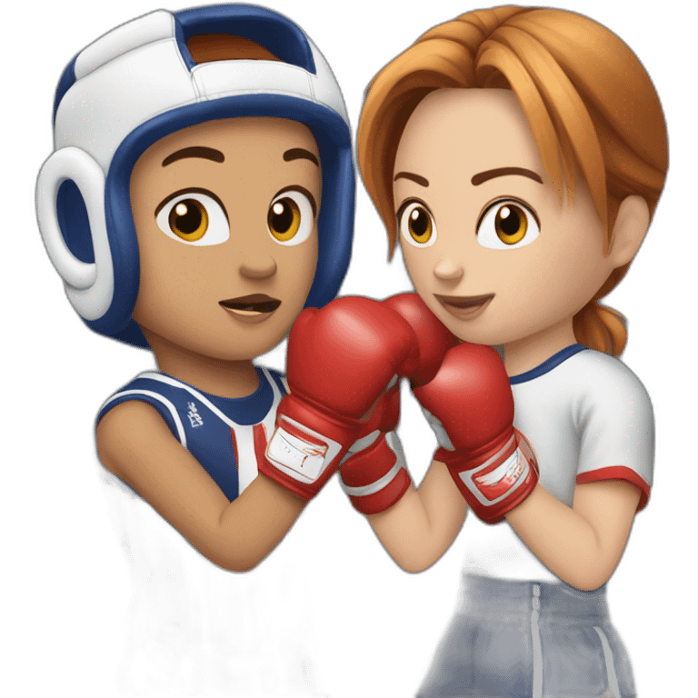 Julia timoshenko boxing with chucky emoji