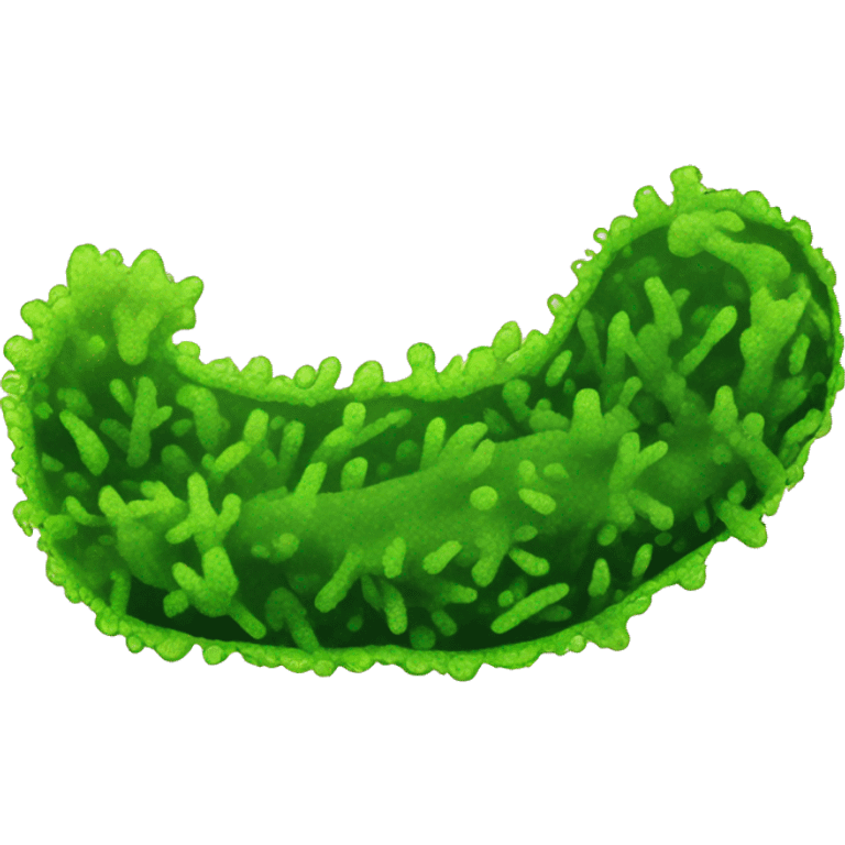 Sea algae on leg emoji