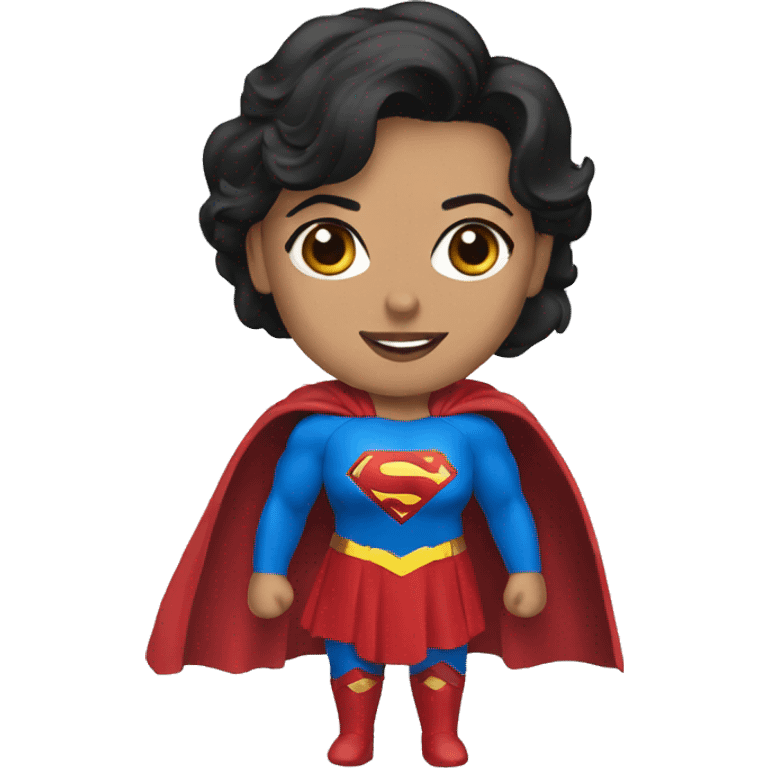 Female Superman emoji