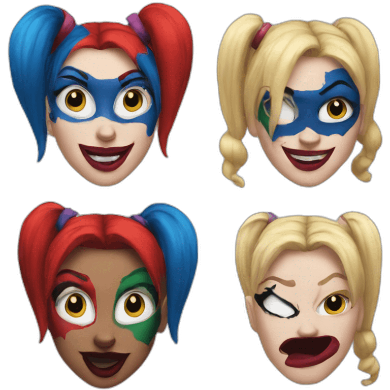 Harley Quinn emoji