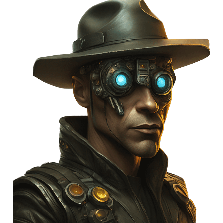 Solarpunk Doom guy in bladerunner style, oil paint, epic eyes, intricate lips, exquisite pose, beautiful, desirable, logical emoji