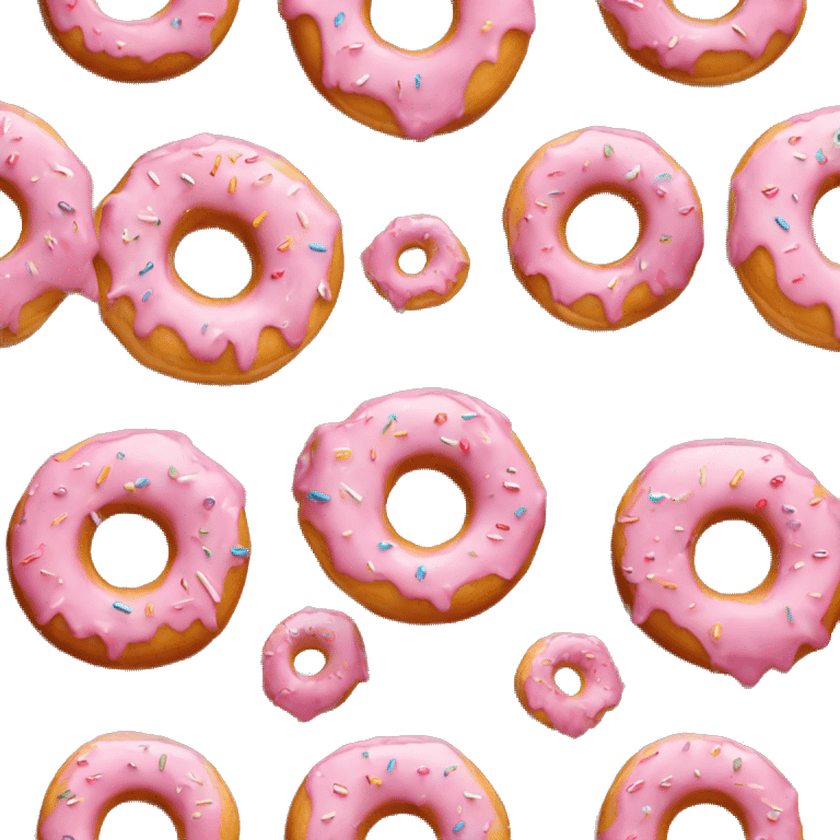 Donut in glaze emoji