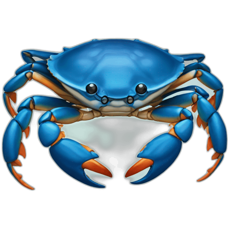 blue crab emoji