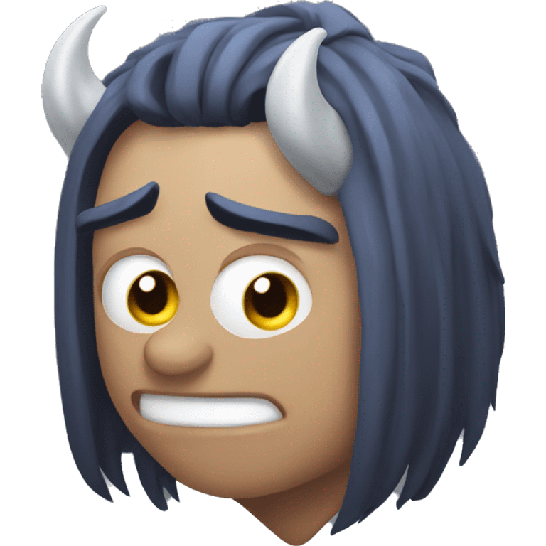 Easy demon from geodash emoji