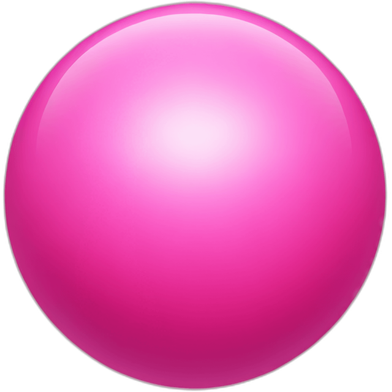 pink orb emoji