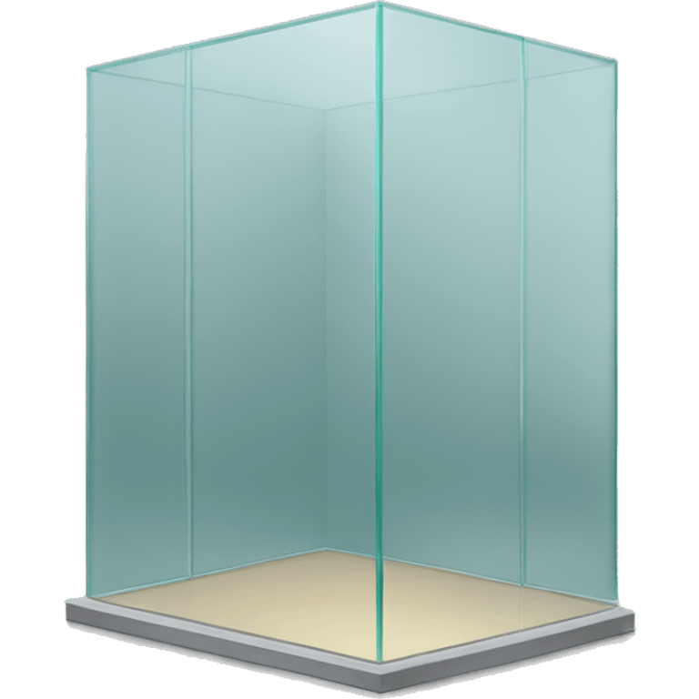 Glass partition emoji