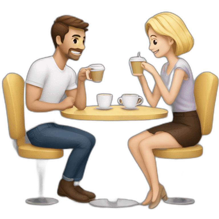 Coffee date emoji