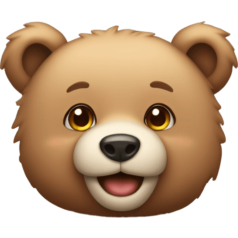 cute bear emoji