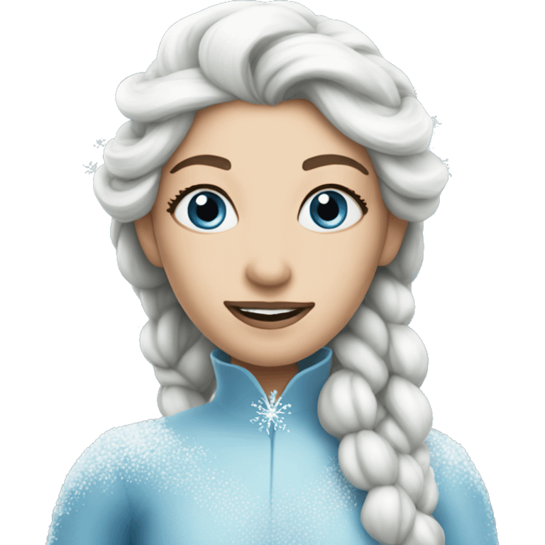 fairy-tale Snow Queen emoji