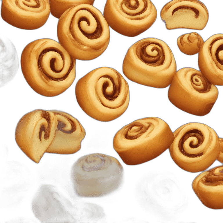 Sticky bun emoji