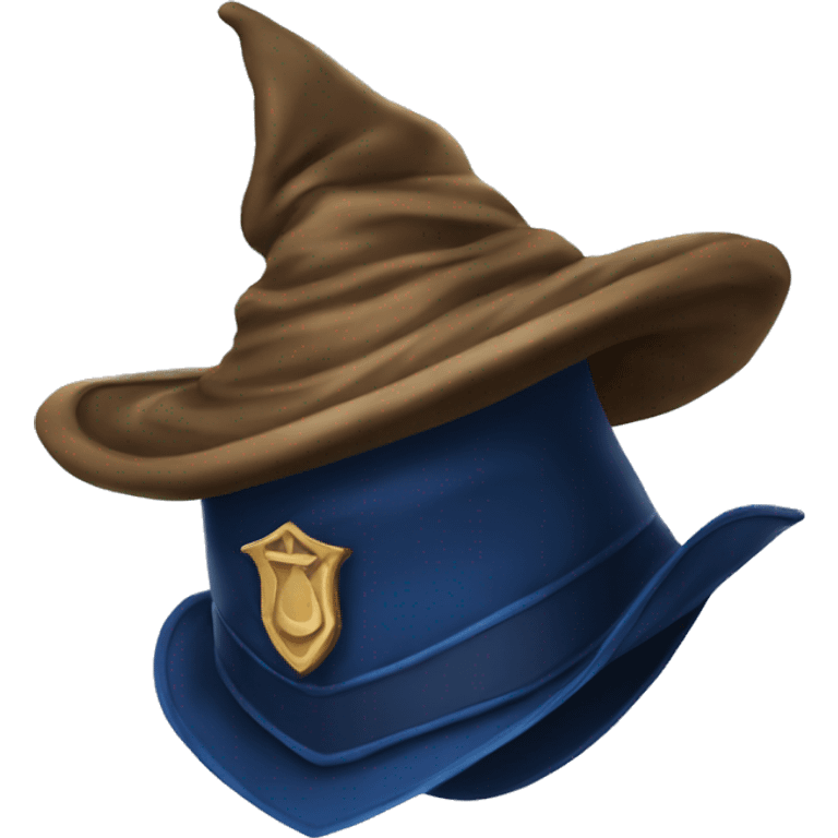 a magican hat ravenclaw emoji