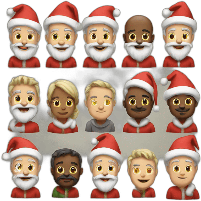 santas and co emoji