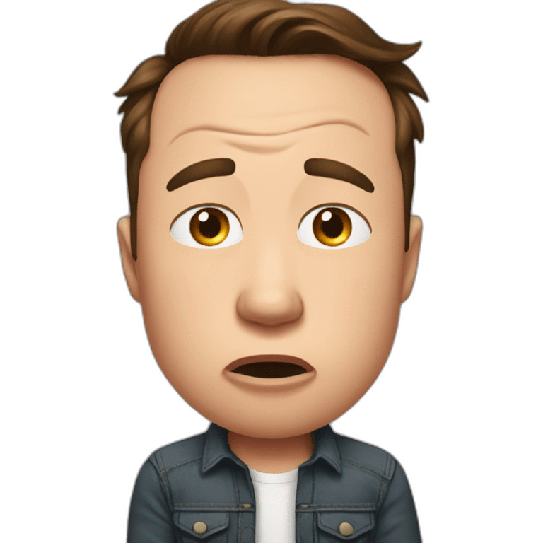 Elon-Musk-crying-wears-a-poopdiaper emoji