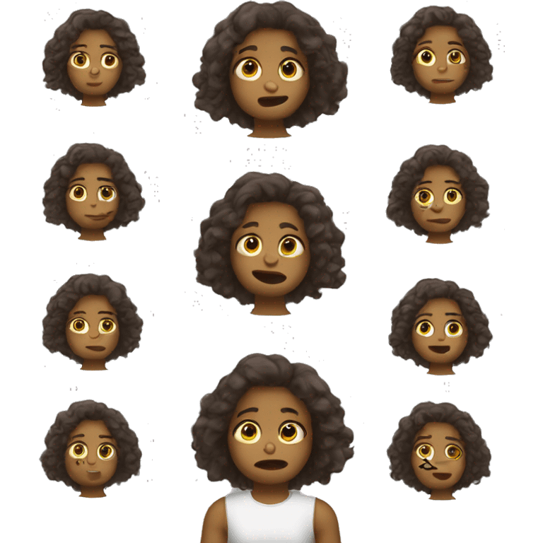 Girl who is going to be okay emoji