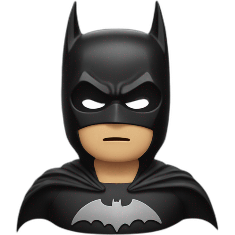 Bat man emoji