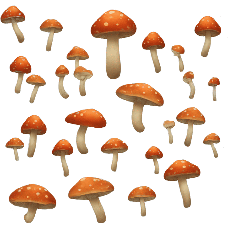 Mushroom trip emoji