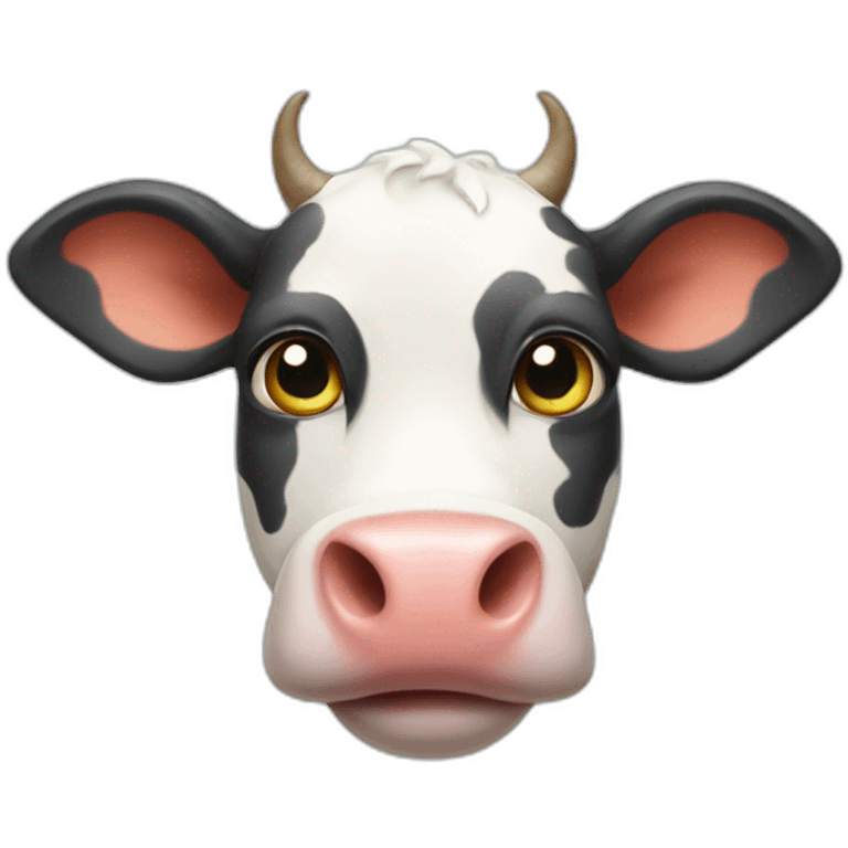 Alien cow emoji