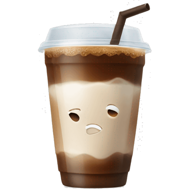 Ice coffe emoji