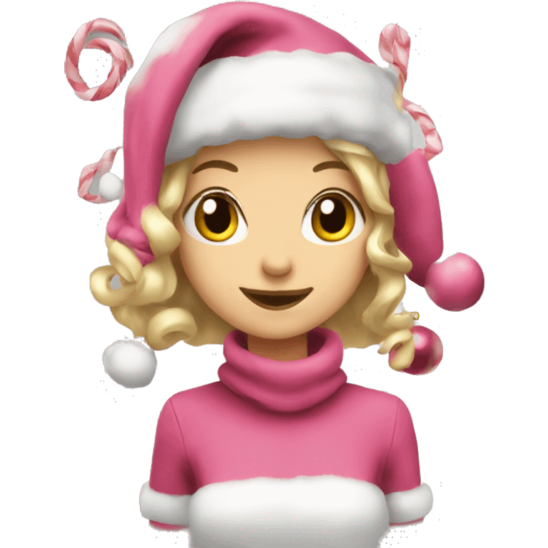 Natale rosa emoji