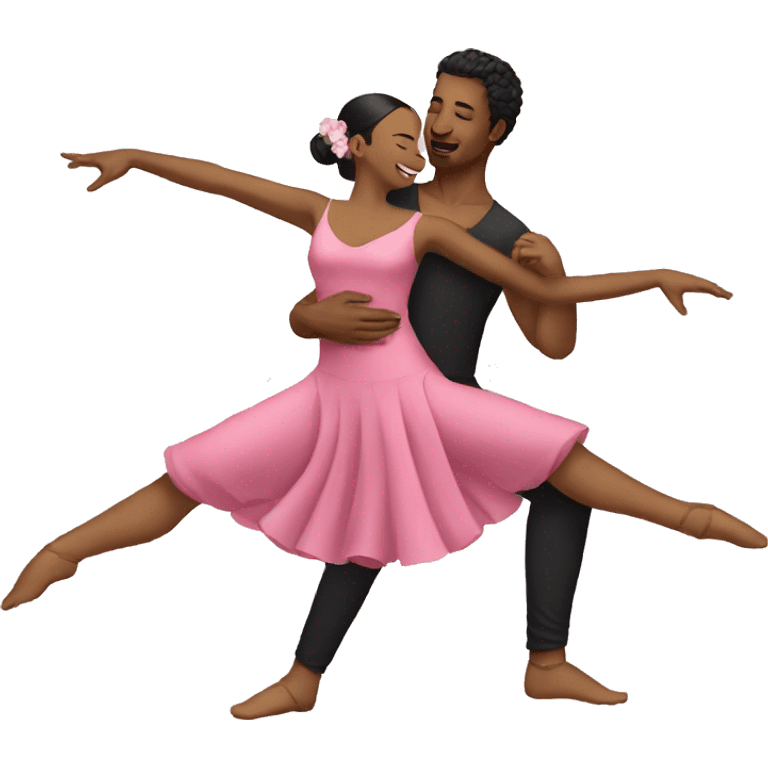 dance couple lotus emoji