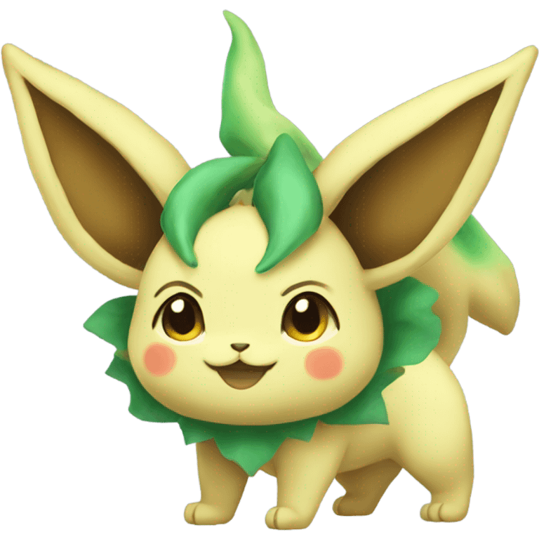 obese leafeon emoji