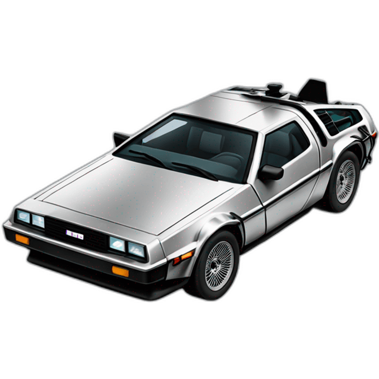 Delorean emoji