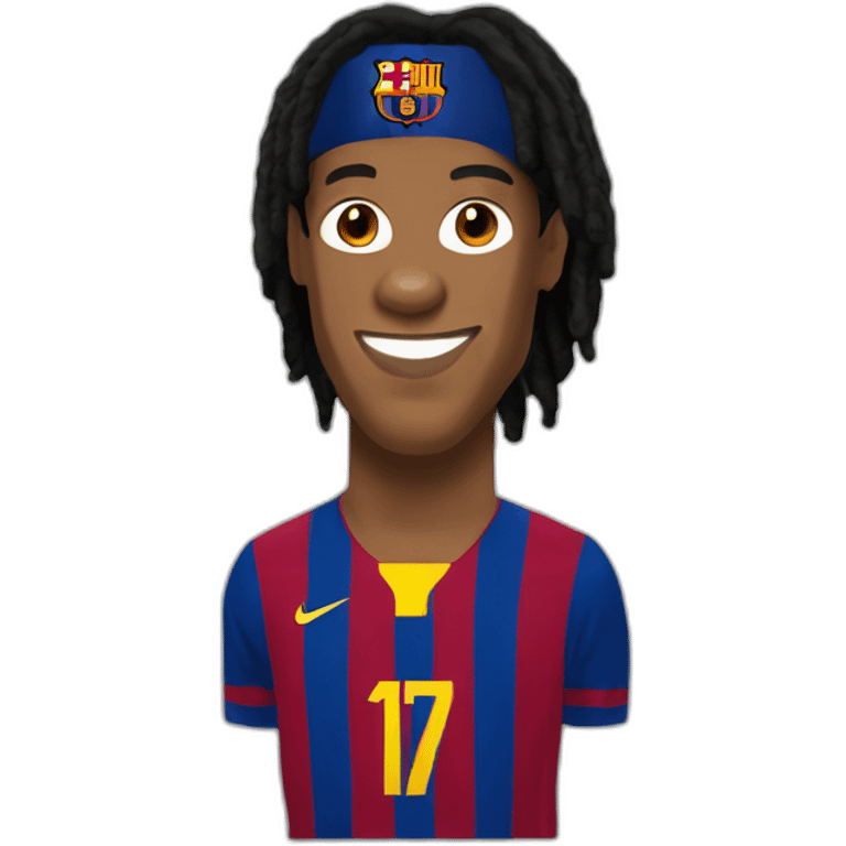 Ronaldinho barcelona emoji